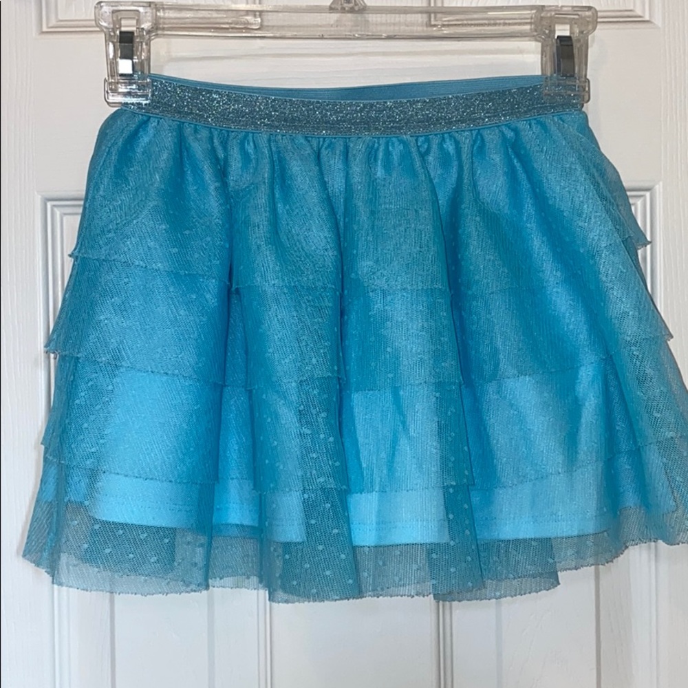 Justice Girls Layered Ruffle Skirt Girls Size 8